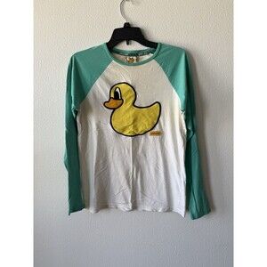 Pancoat Equipment Green K Pop Duck Crewneck Long Sleeve S